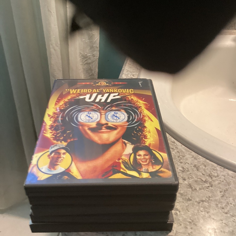 UHF DVD Weird Al Yankovic 1989 Movie Comedy 0027616876652 Jay Levey